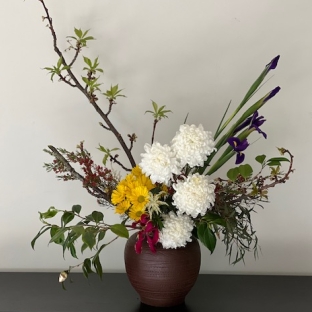 Ikebana Flower Arrangement | Sogetsu Cincinnati